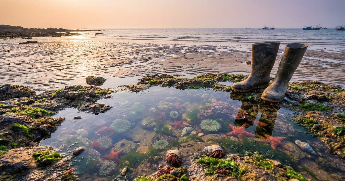 潮间带生态系统：赶海时脚下的神奇世界