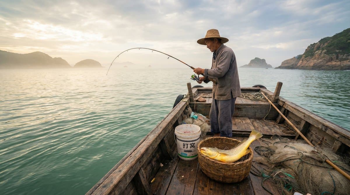 船钓黄鱼攻略：潮汐选位和打窝节奏详解