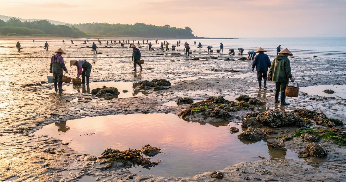 春汛潮差有多大？春季天文大潮赶海黄金窗口解读