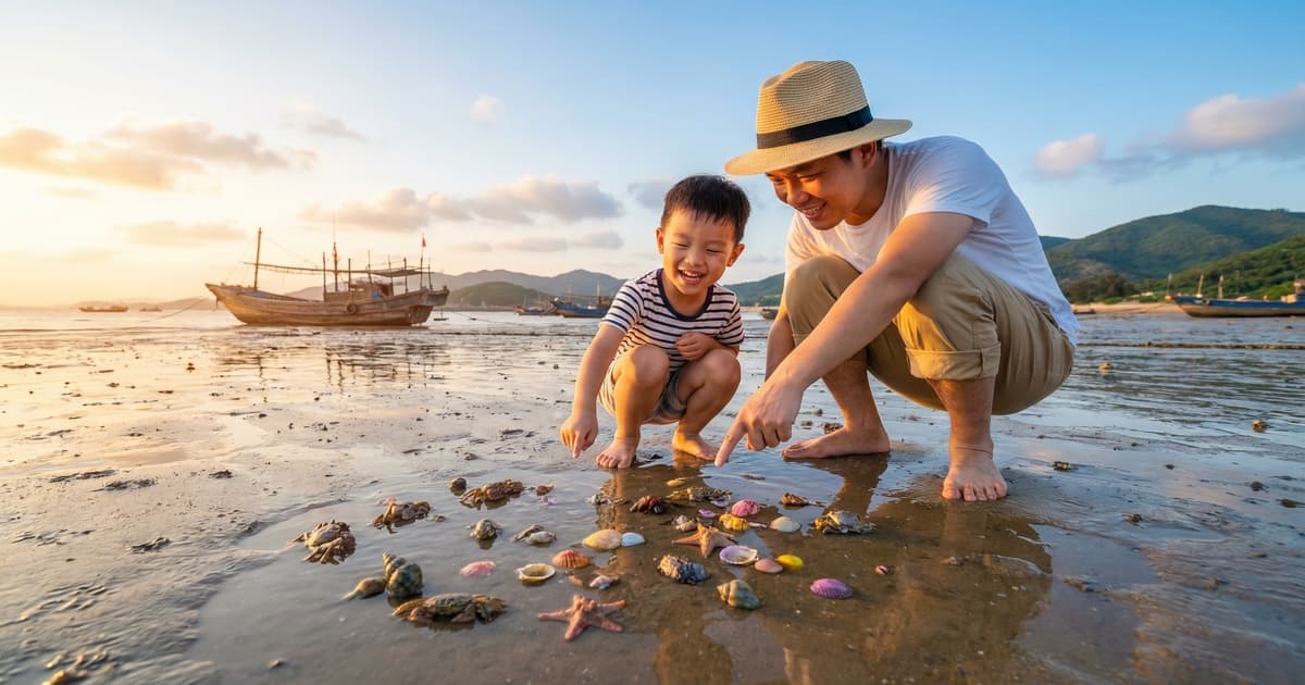 带孩子赶海：亲子赶海全攻略与安全注意事项