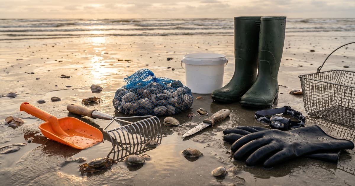 赶海必备工具清单：从5块钱小铲到专业装备全盘点