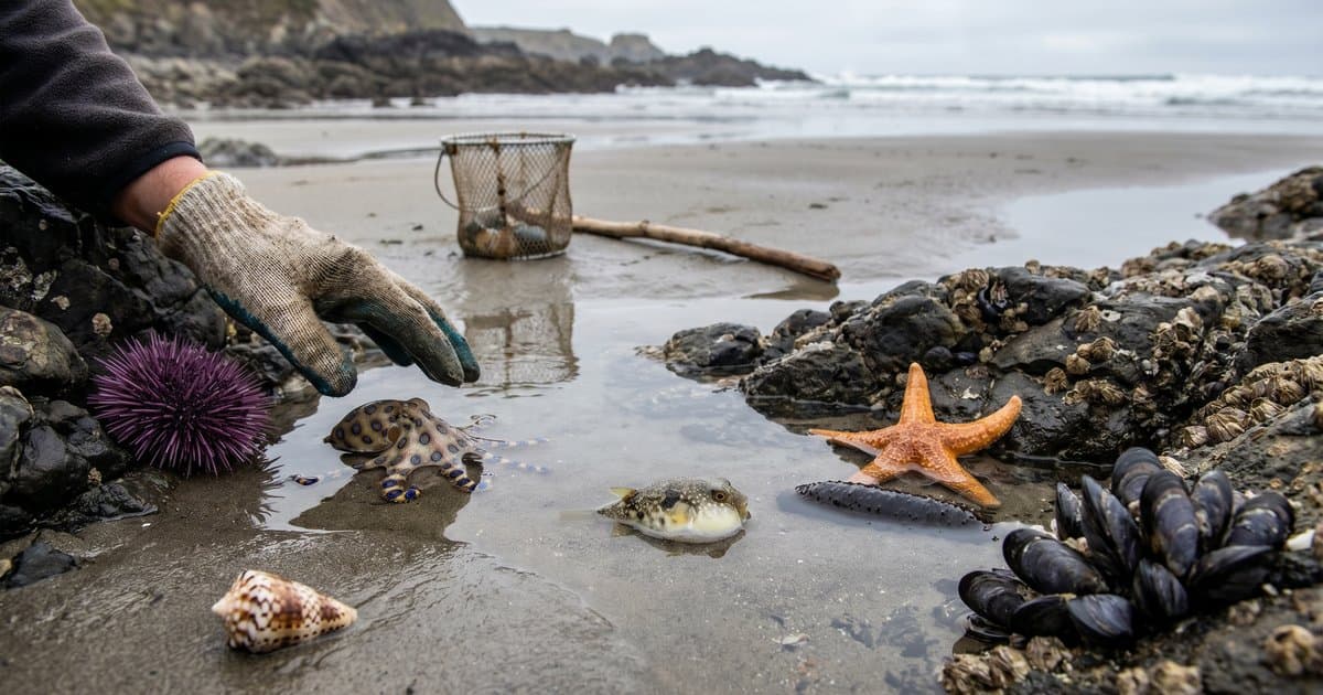 赶海哪些东西不能捡？保护物种和有毒生物识别