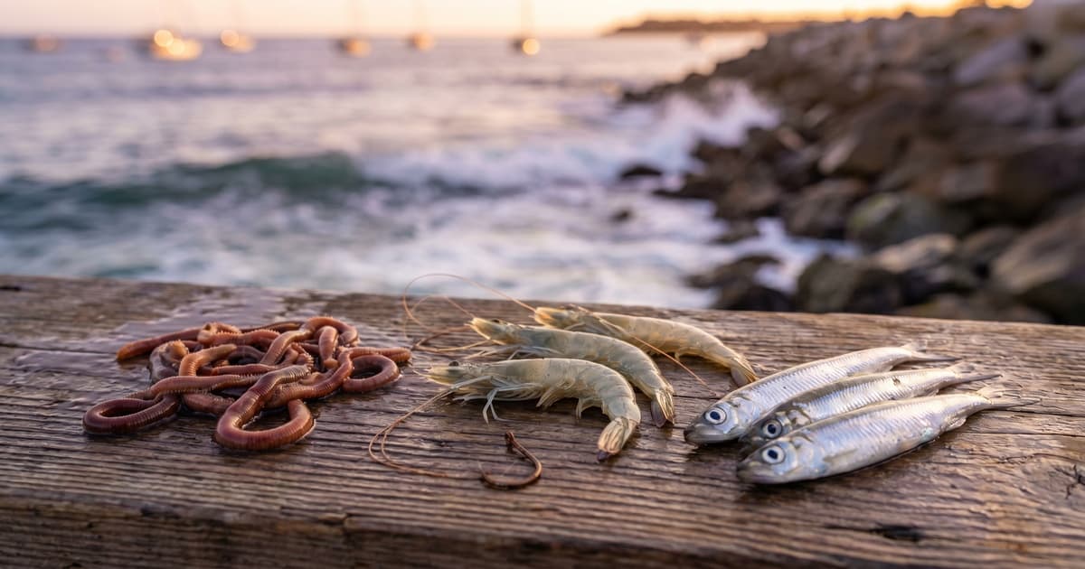 海钓活饵怎么选？沙蚕、虾、小鱼各自适合钓什么