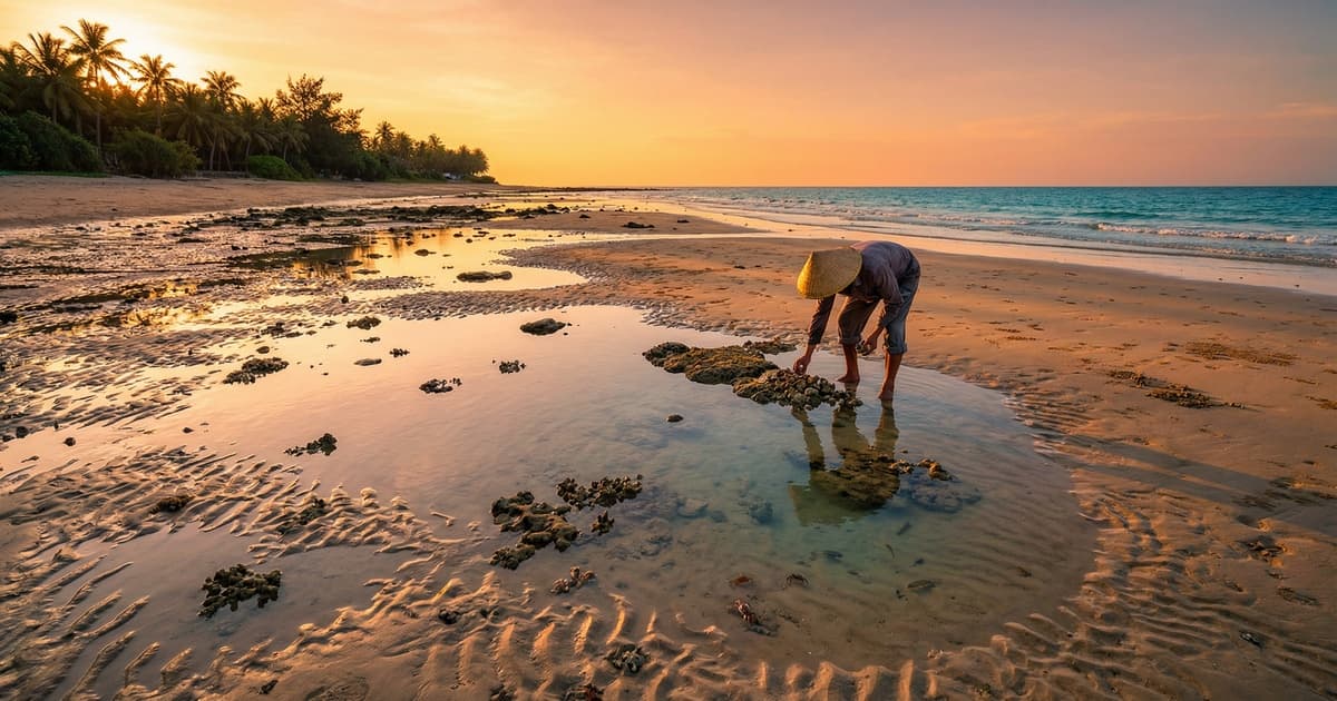 三亚赶海攻略：最佳赶海点和潮汐时间推荐