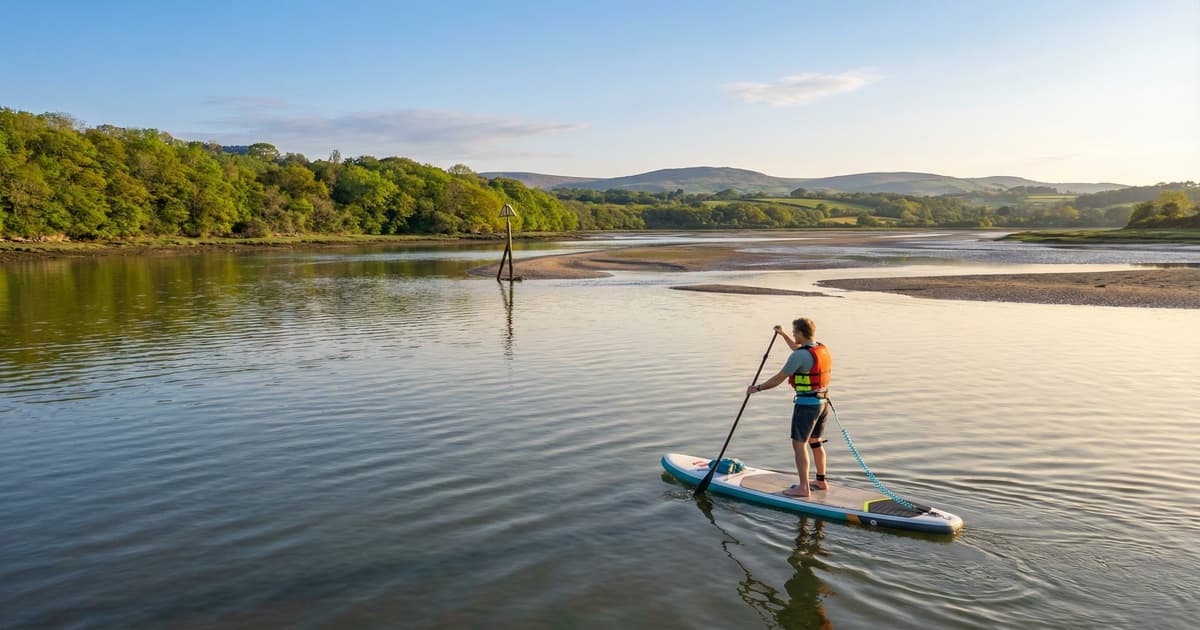 SUP桨板与潮汐安全：什么潮位适合划桨板
