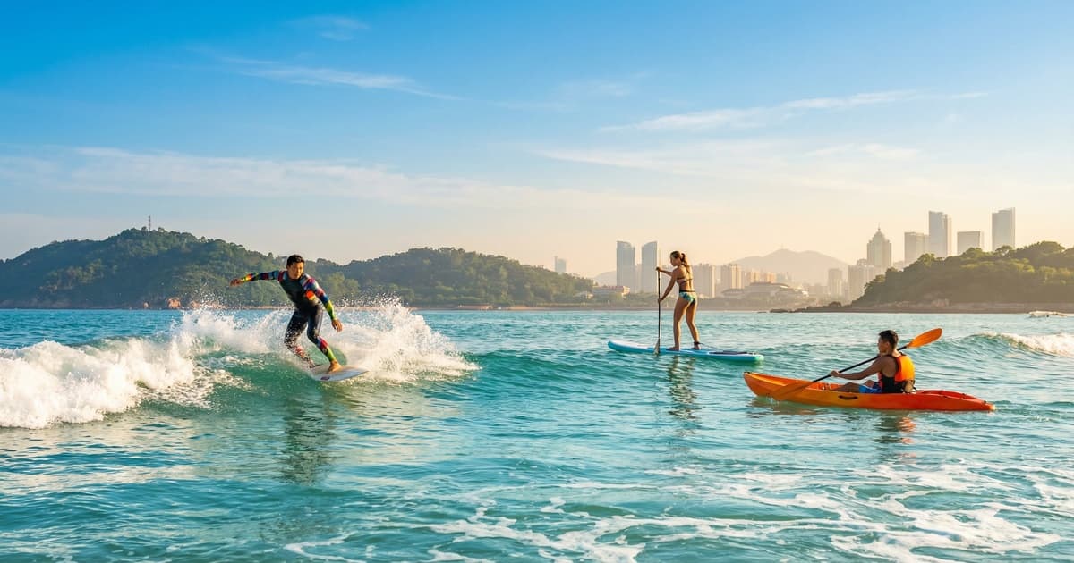厦门水上运动全指南：冲浪、SUP、皮划艇一文搞定