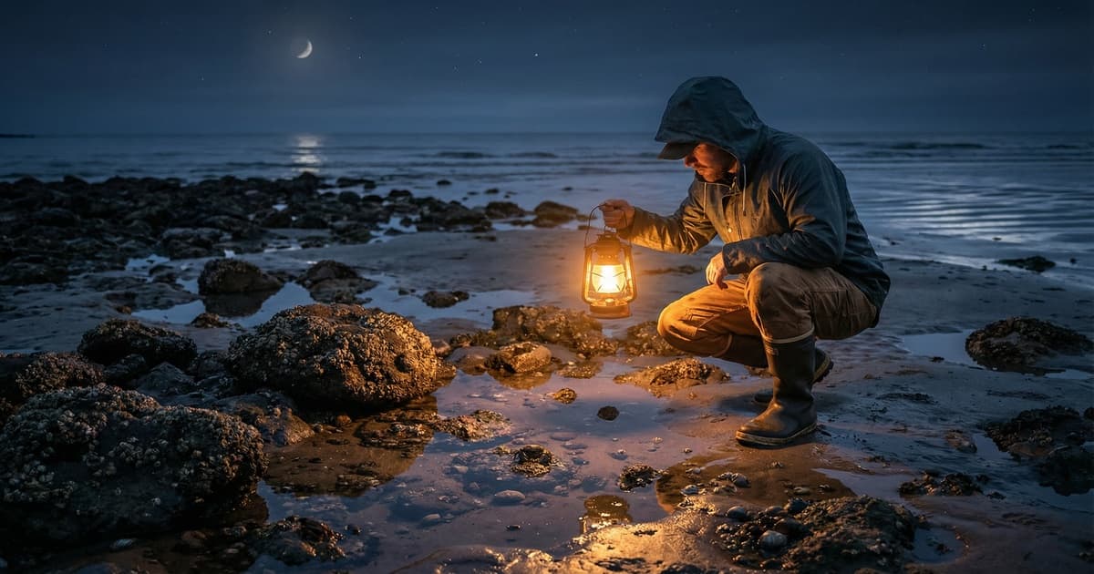 夜间赶海攻略：晚上赶海的独特收获和注意事项