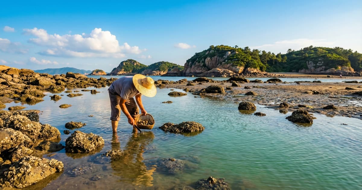 舟山群岛赶海：最原生态的海岛赶海体验