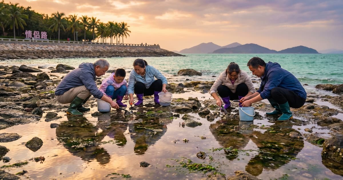 珠海赶海攻略：情侣路到外伶仃岛赶海地点大全