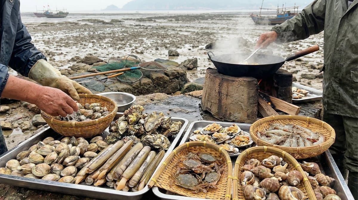 赶海收获怎么吃?现捡现做的海鲜食谱