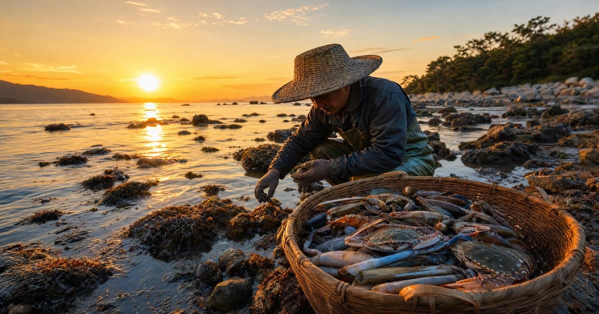 立秋赶海黄金季:暑去凉来海鲜物种怎么变