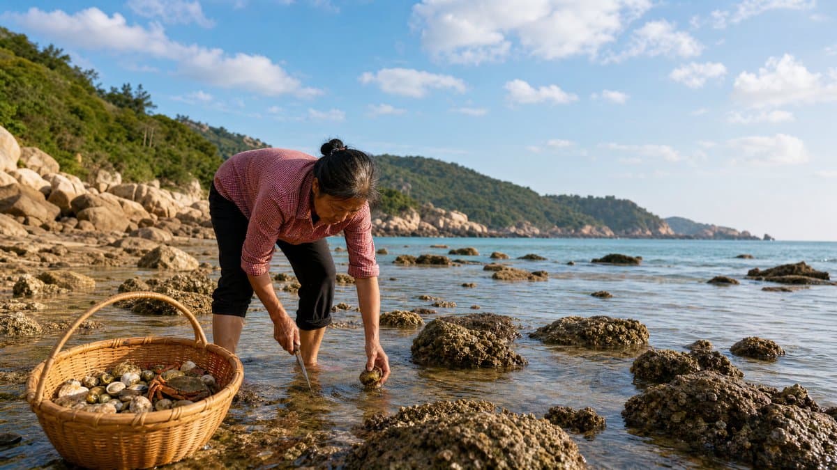 莆田漳州赶海攻略:闽南海岸线的赶海好去处
