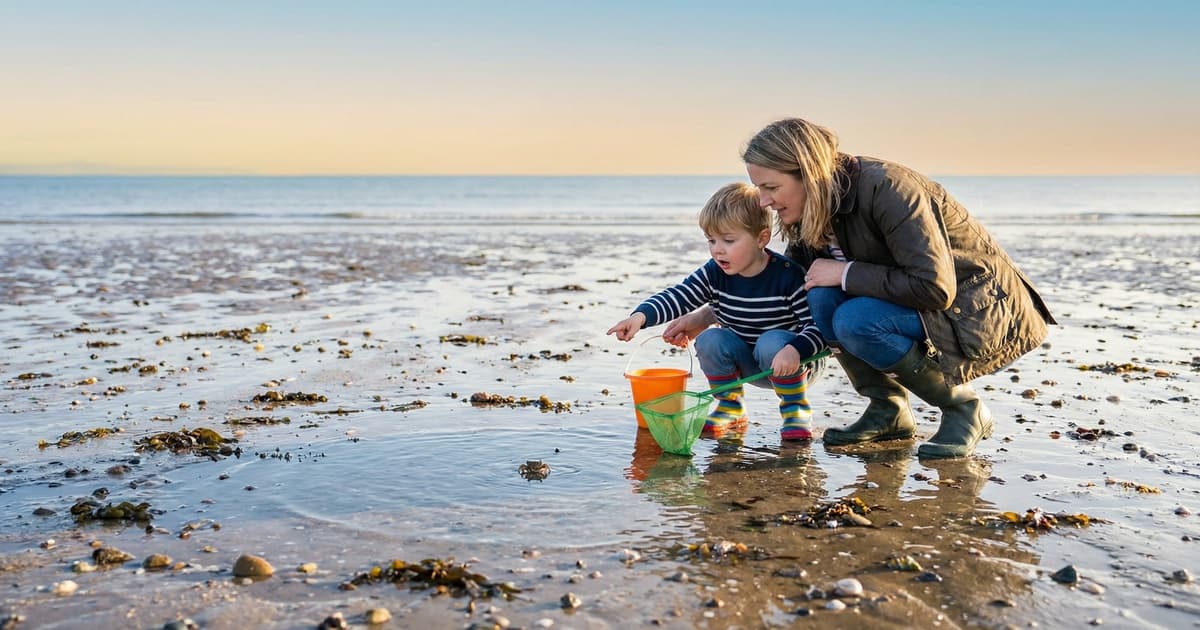 亲子赶海怎么玩?带娃赶海的安全要点和趣味玩法