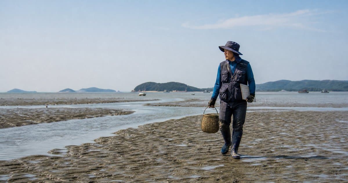 仁川潮汐表与滩涂:韩国西海岸大潮差怎么玩
